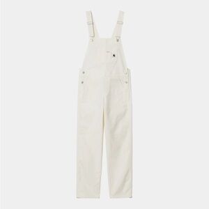**SOLD** Carhartt WIP Work In Progress Women Bib Overall Straight White size XS